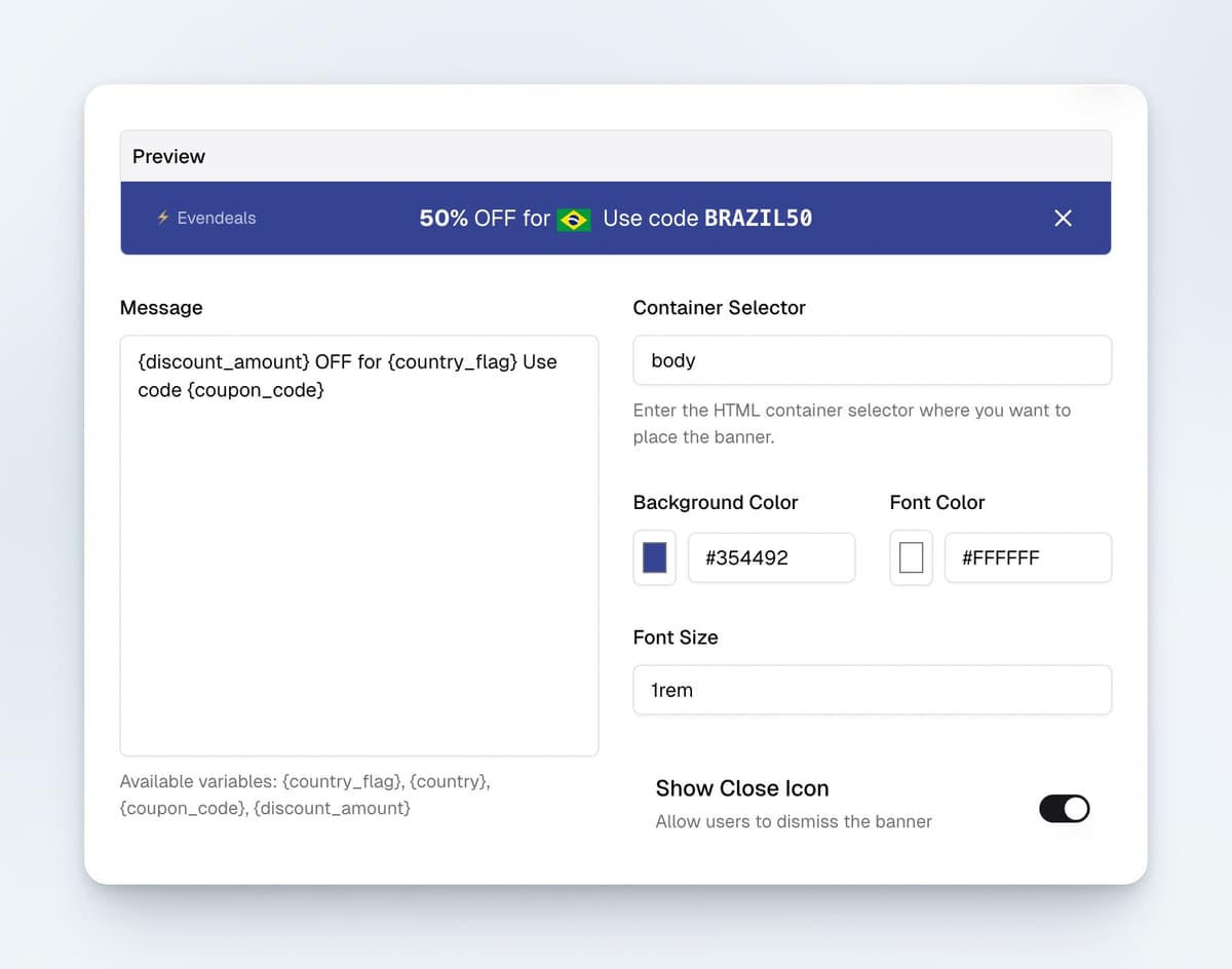 Designing custom banner that matches your brand