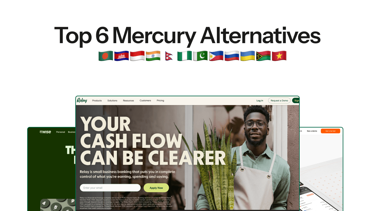 6 Best Mercury Alternatives for International Founders in 2026